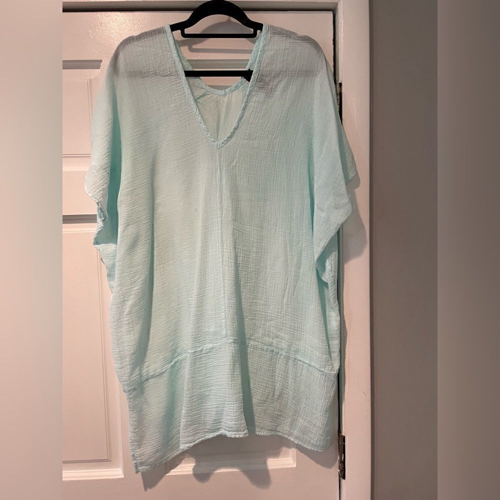 bobi Los Angeles Pale Seafoam green Swim Coverup size Large